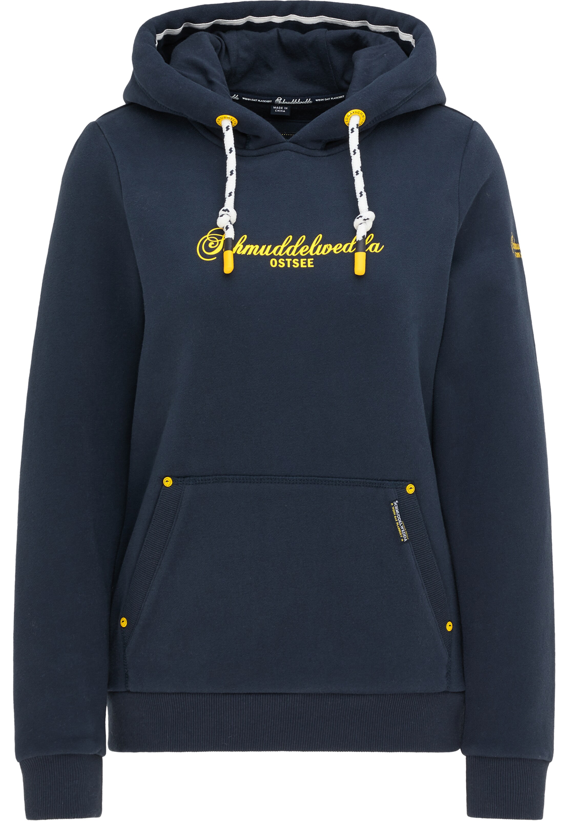 Frauen Sweat Schmuddelwedda Hoodie 'Ostsee' in Navy - VZ96947 Frauen Sweat Schmuddelwedda Hoodie 'Ostsee' in Navy - VZ96947