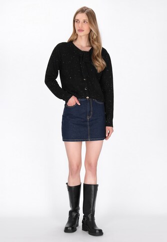 DreiMaster Vintage Gebreid vest in Zwart