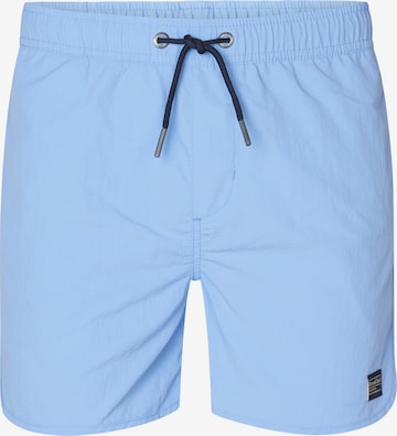 Shorts de bain 'Pebbleway' Petrol Industries en bleu : devant