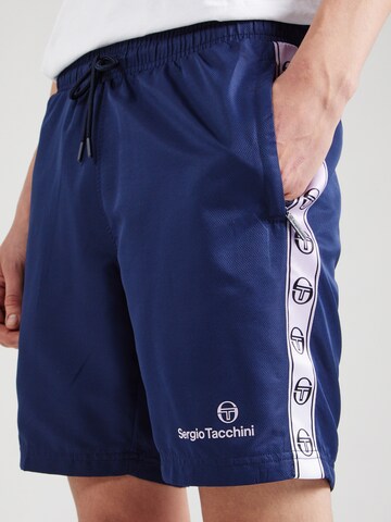Sergio Tacchini Regular Shorts in Blau