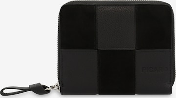 Picard Geldbörse 'Chess' in Schwarz: Vorderseite