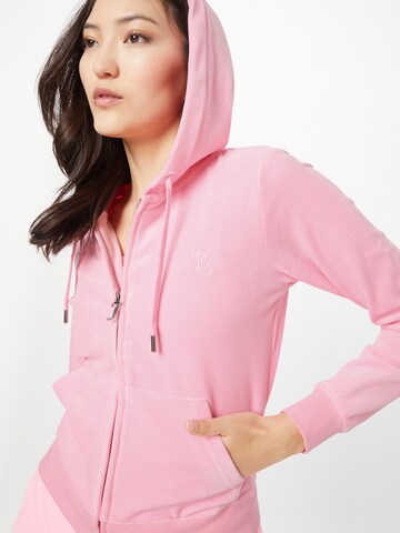 Juicy Couture Sweatjakke 'ROBERTSON' i pink