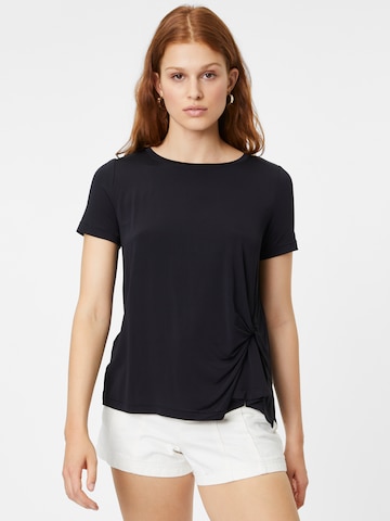 s.Oliver BLACK LABEL - Camisa em preto: frente