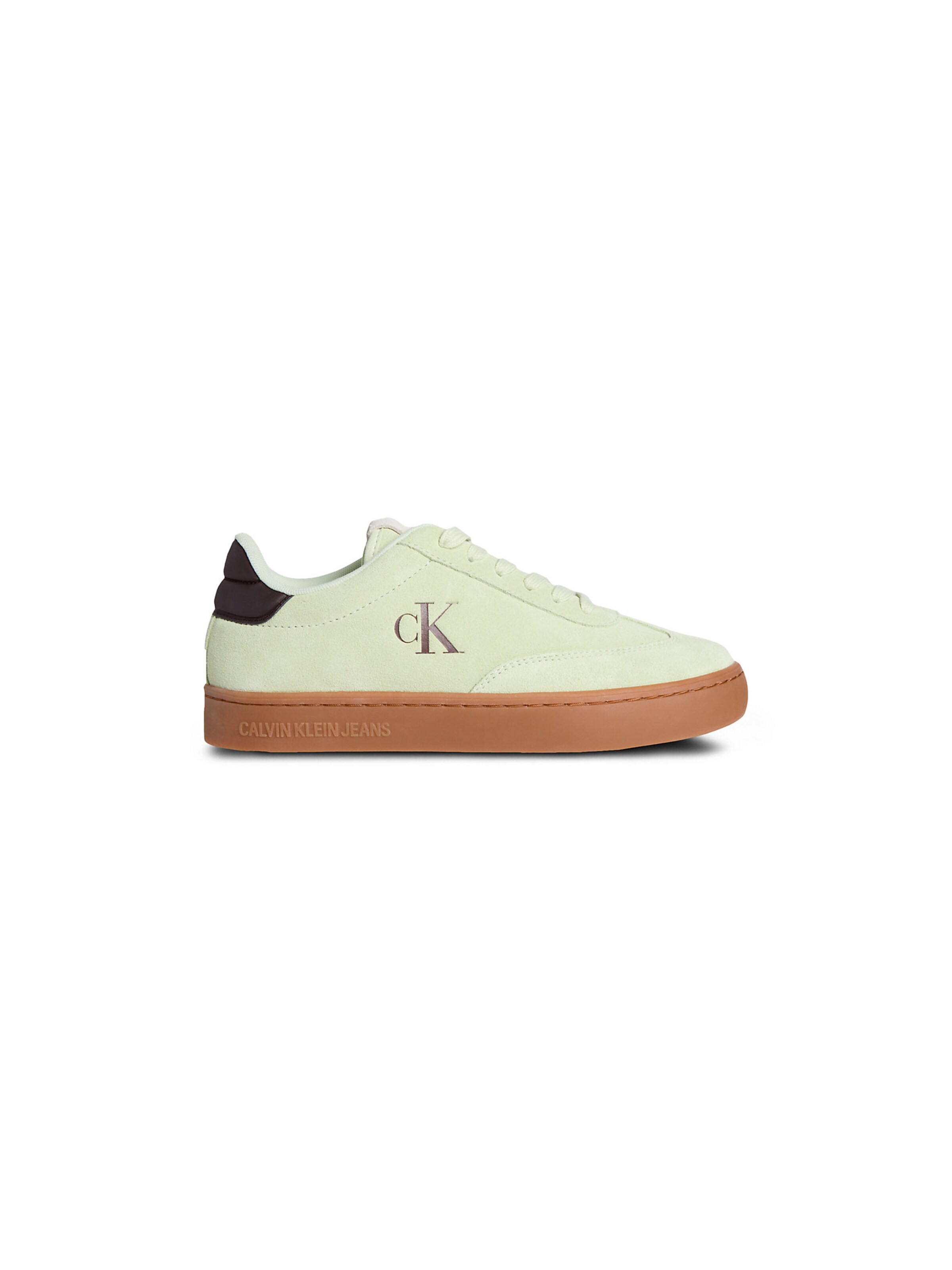 Baskets basses 'Classic' Calvin Klein en vert : devant