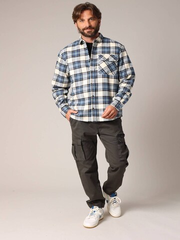 Coupe regular Chemise 'Rengu' Deeluxe en bleu