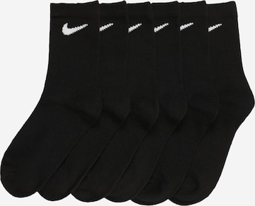 Șosete sport de la NIKE pe negru: față