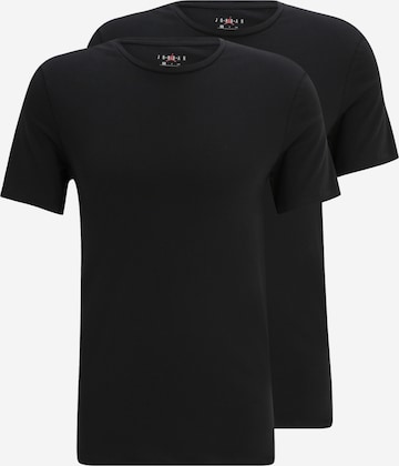 Jordan - Camiseta térmica en negro: frente