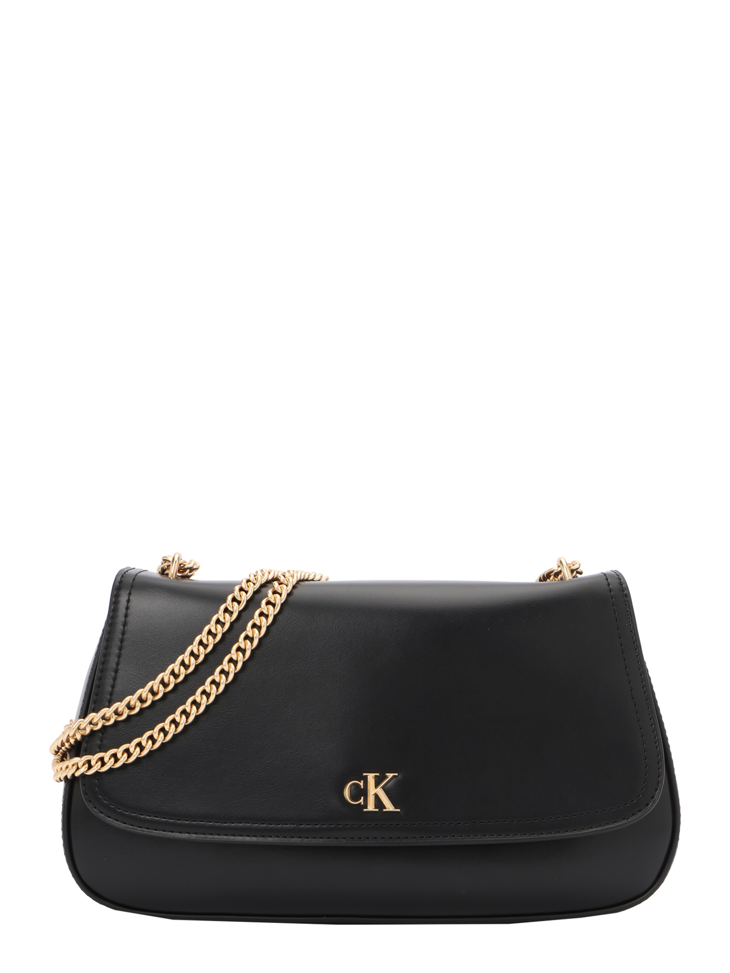 Calvin Klein - Bolso de hombro en negro: frente