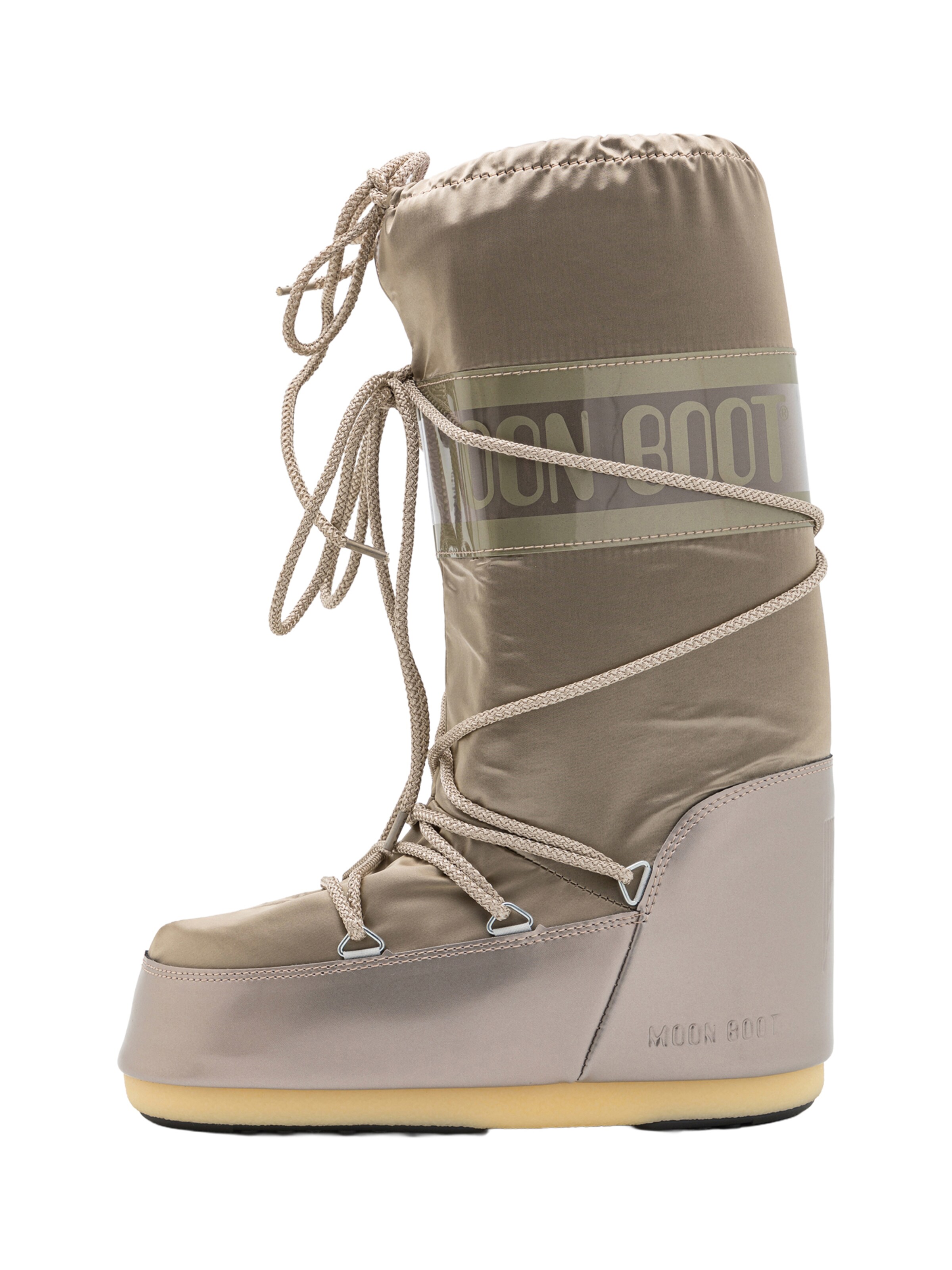 MOON BOOT Snowboots 'ICON GLANCE' in Grijs: voorkant