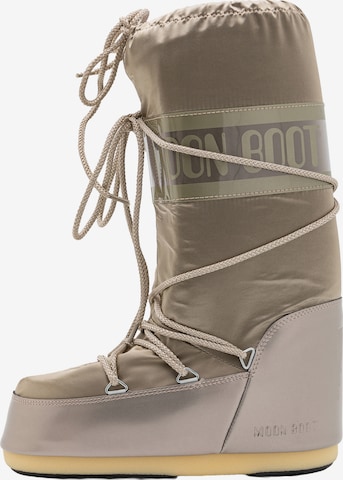 MOON BOOT Snowboots 'ICON GLANCE' in Grijs: voorkant