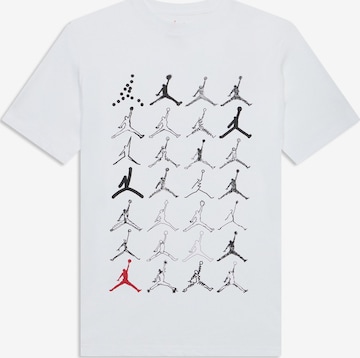 Jordan - Camiseta 'SKETCHES' en blanco: frente