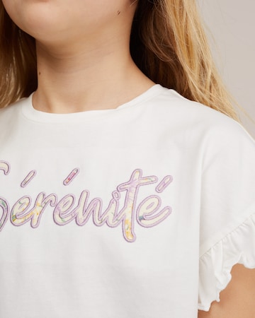 WE Fashion Tričko 'Serenite' – bílá