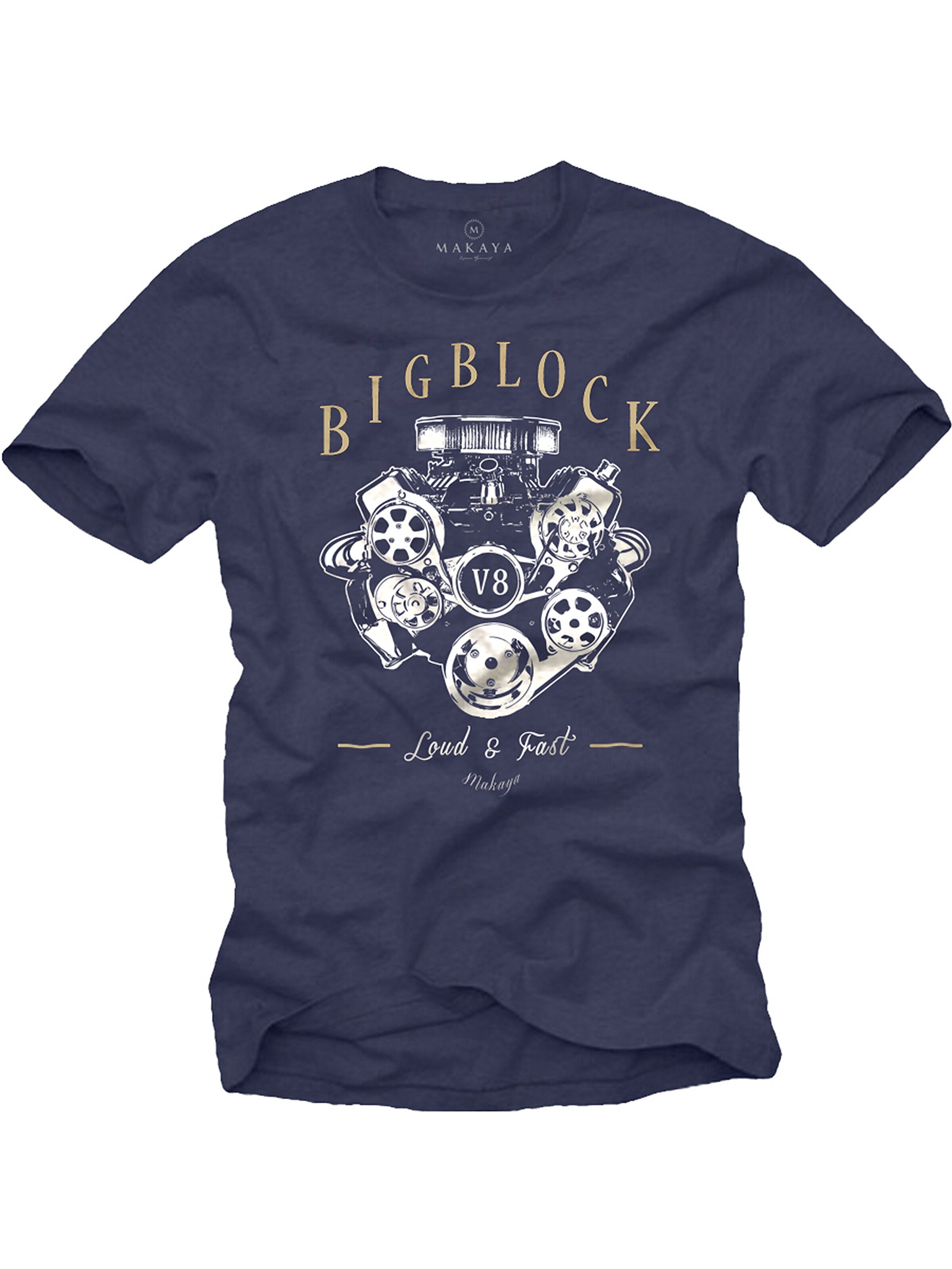 MAKAYA Shirt in Blue: front