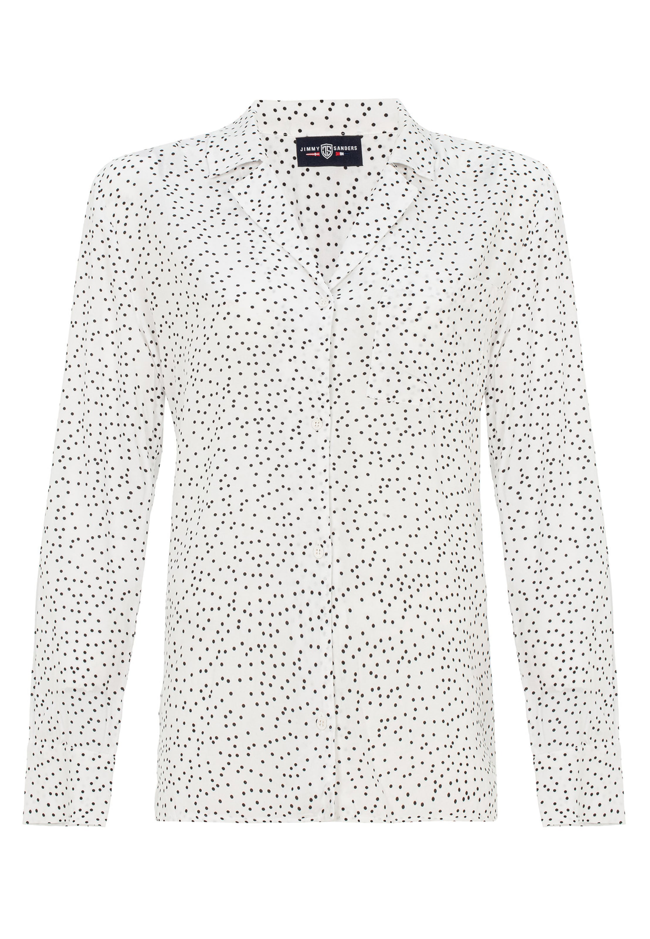 Jimmy Sanders Pluus, värv valge: eest vaates