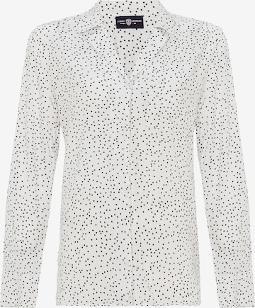 Jimmy Sanders Pusero värissä valkoinen: etupuoli