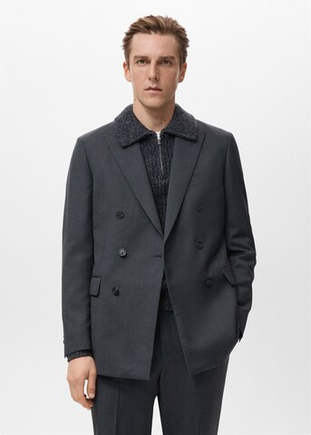 MANGO MAN Regular fit Suit Jacket 'Turinc' in Grey: front