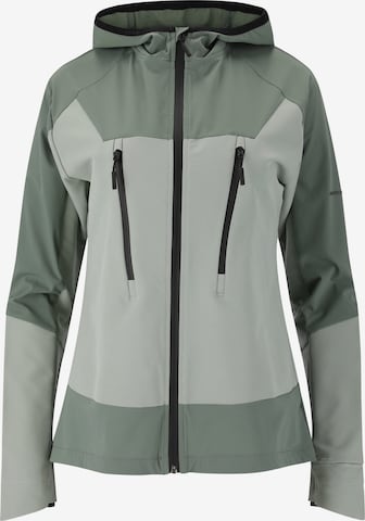 ENDURANCE Athletic Jacket 'Telly' in Green: front