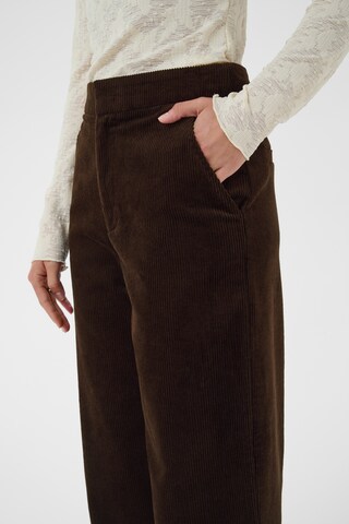SAINT TROPEZ Regular Trousers in Brown