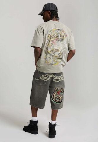 regular Pantaloni di Ed Hardy in nero