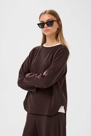 InWear Sweatshirt 'IWGincent' in Braun: Vorderseite
