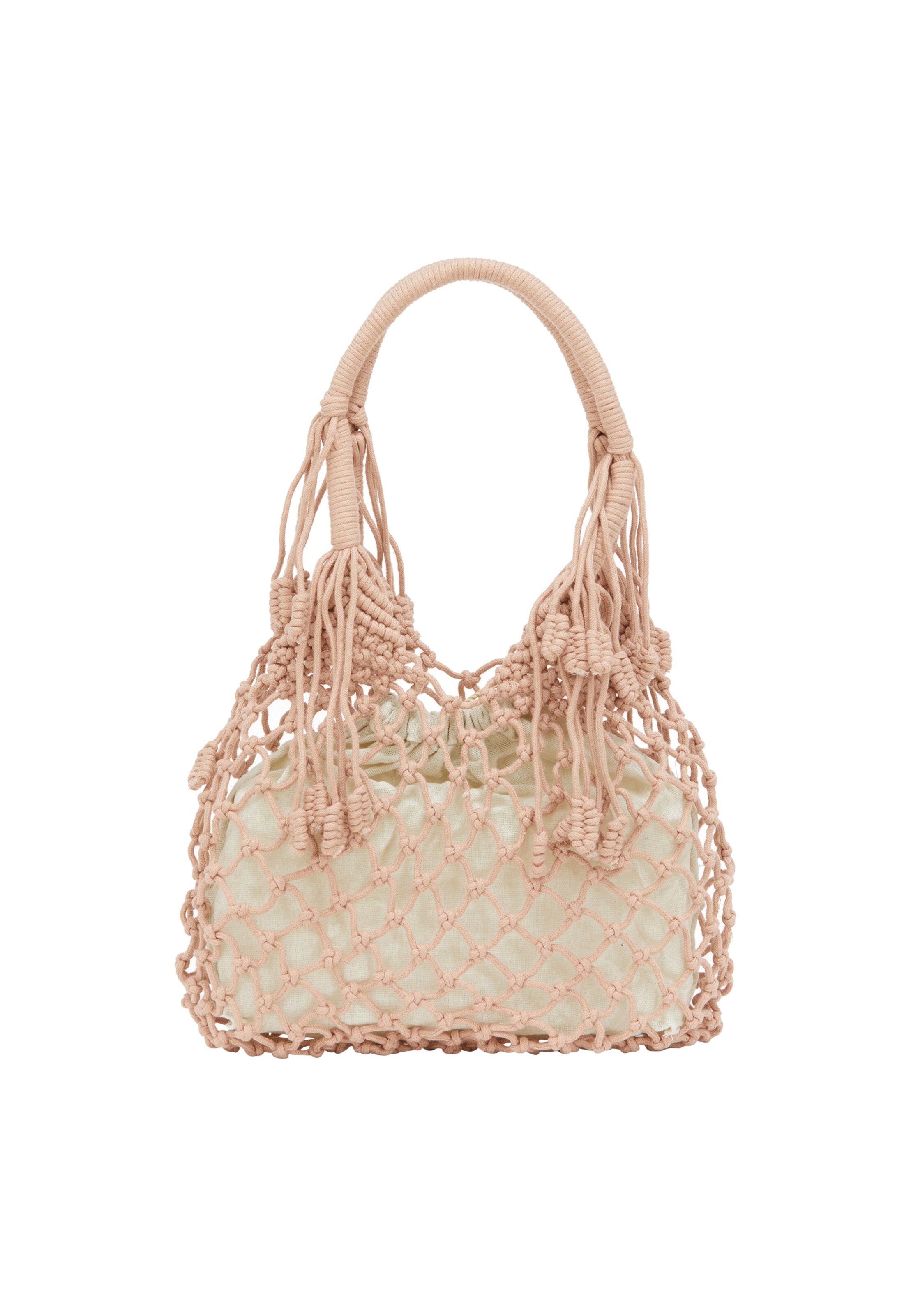 ebeeza - Mala de ombro em rosa: frente