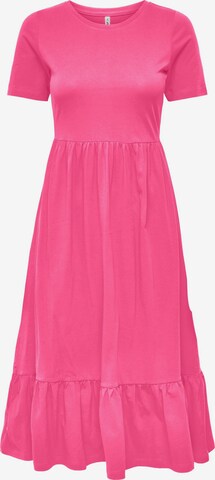 Robe 'May' ONLY en rose : devant