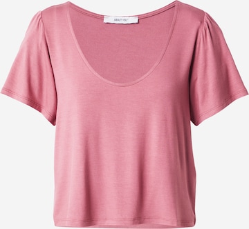 ABOUT YOU - Camiseta 'Vivian' en rosa: frente
