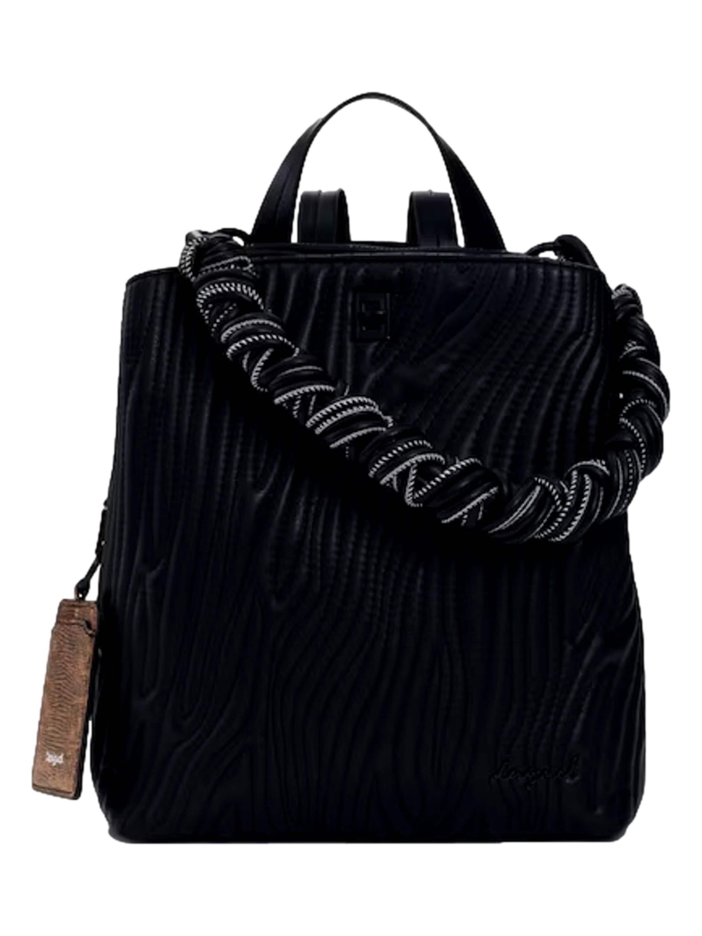 DesigualRuksak 'Helium Sumy Mini' - crna boja: prednji dio