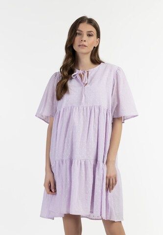 Robe d’été DreiMaster Vintage en violet : devant