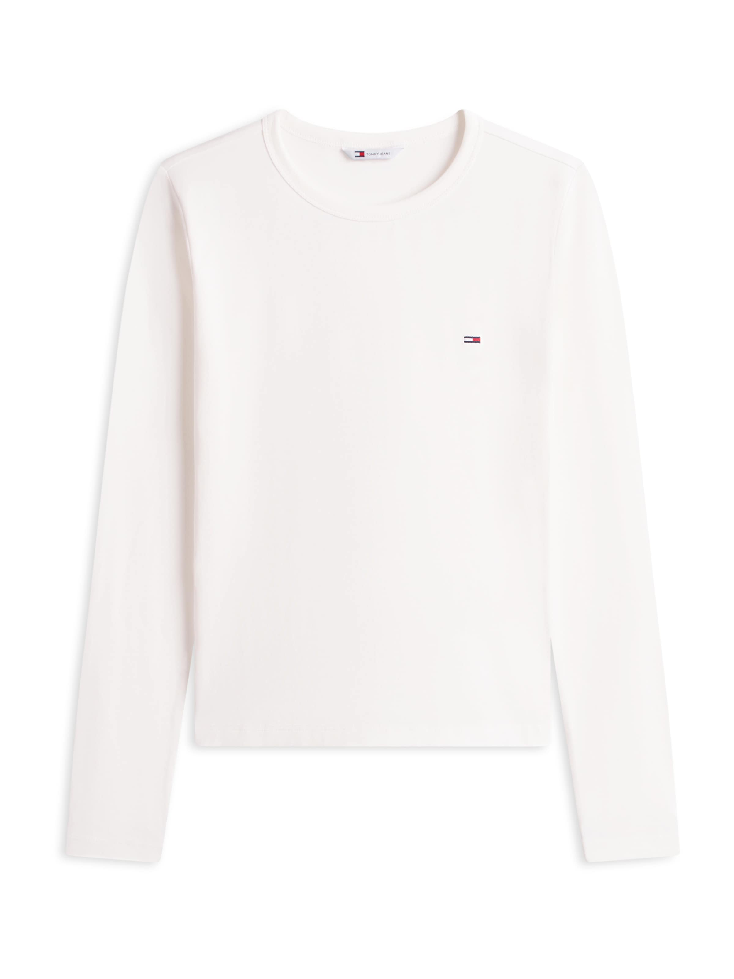 Tommy Jeans Tričko – bílá: přední strana