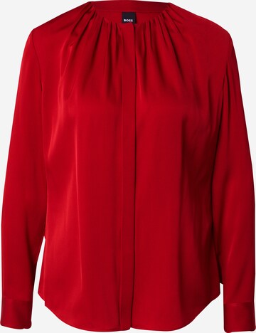 BOSS Блуза 'Banorah' в червено: отпред