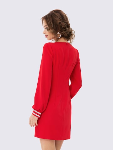 Anushka Cocktailjurk in Rood