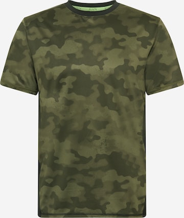 T-Shirt fonctionnel PUMA en vert : devant