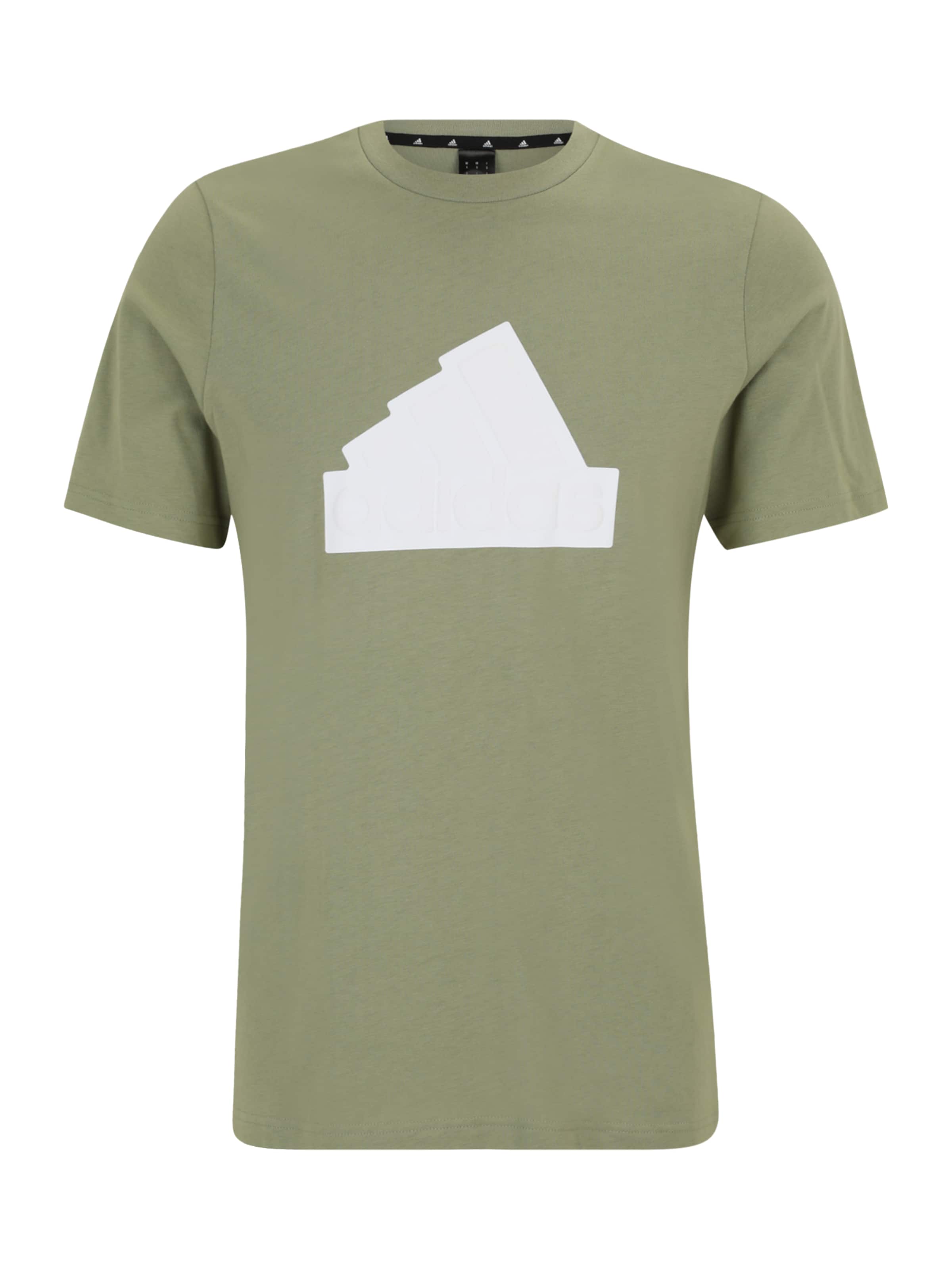 ADIDAS SPORTSWEAR - Camiseta funcional en verde: frente