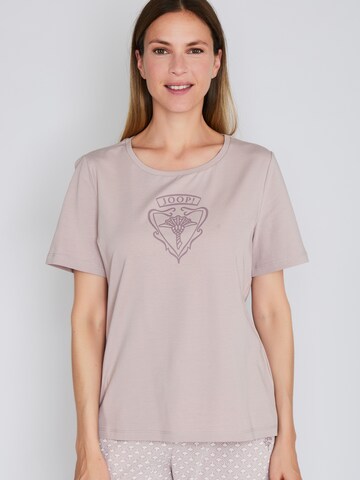 T-shirt ' Cosy ' JOOP! en beige : devant