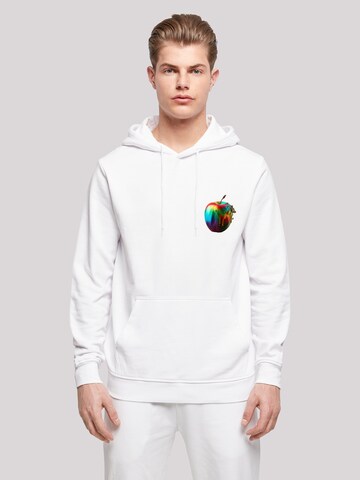 Sweat-shirt F4NT4STIC en blanc : devant