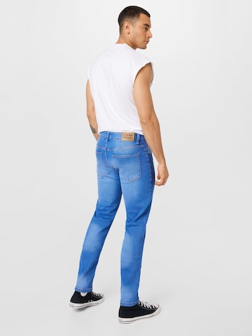 Denim Project - Slimfit Calças de ganga 'Mr. Red' em azul