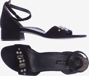 Paul Green Sandalen 40,5 in Schwarz: Vorderseite