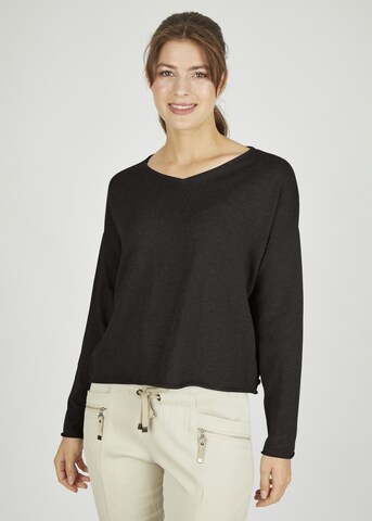 eve in paradise Sweater 'Freya' in Black: front