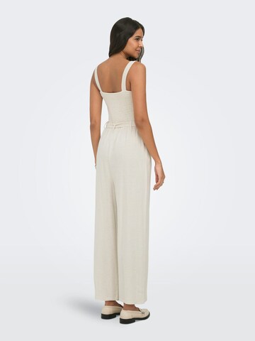 ONLY Jumpsuit 'Siesta' in Beige