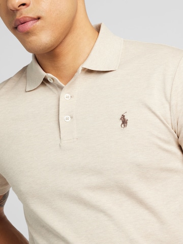 Coupe slim T-Shirt Polo Ralph Lauren en beige