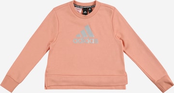 ADIDAS PERFORMANCE Sportsweatshirt in Orange: predná strana