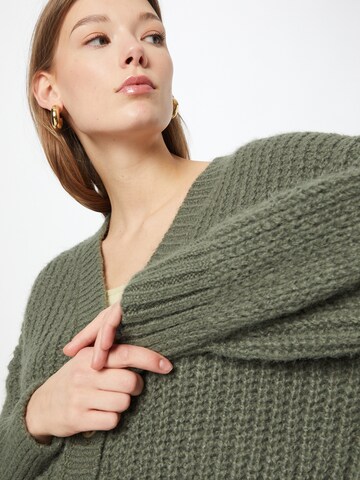 Pimkie Knit cardigan 'WVIVRE' in Green