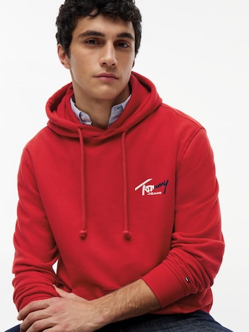 Tommy Jeans Sweatshirt in Rot