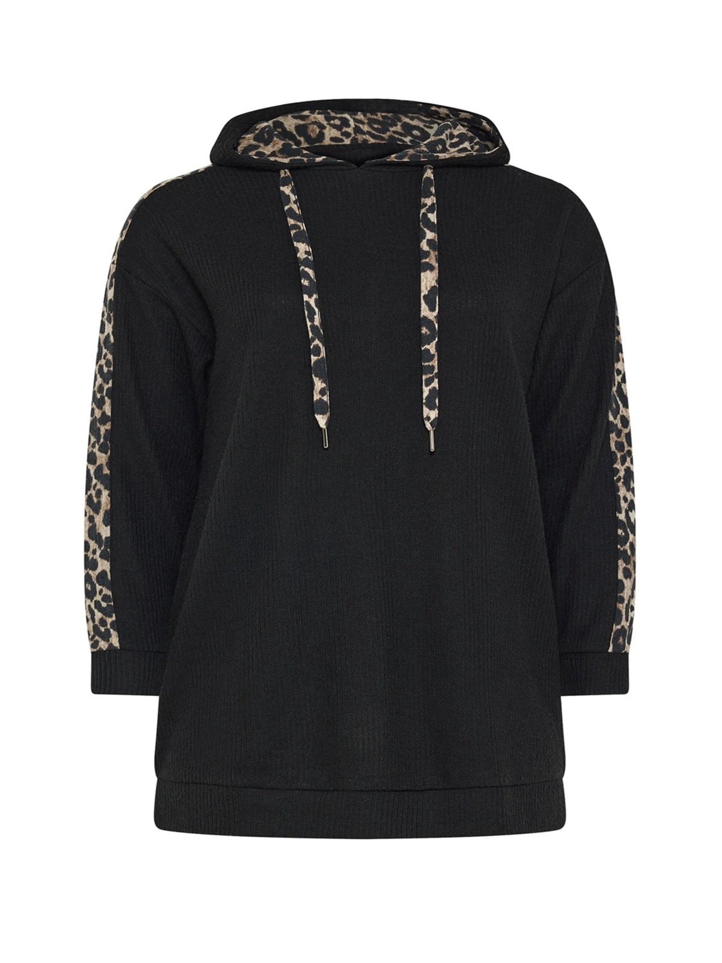 Shape Of You Sweatshirt in Zwart