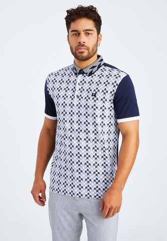 Leif Nelson Shirt 'LN-55805' in Blauw