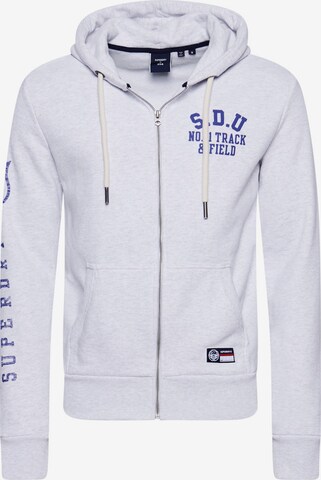 Superdry Sweatjacke in Grau: predn�á strana