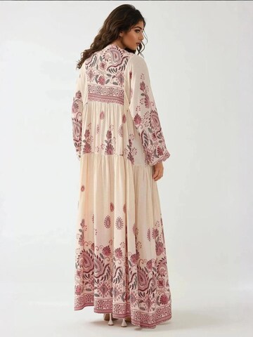 Hiccup Shirt Dress in White