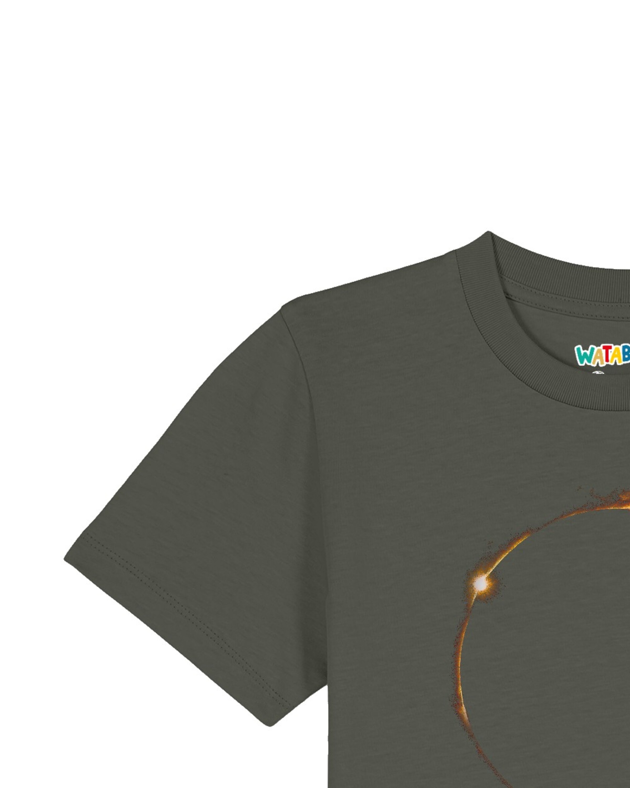 watabout.kids Shirt ' Feuerring ' in Groen