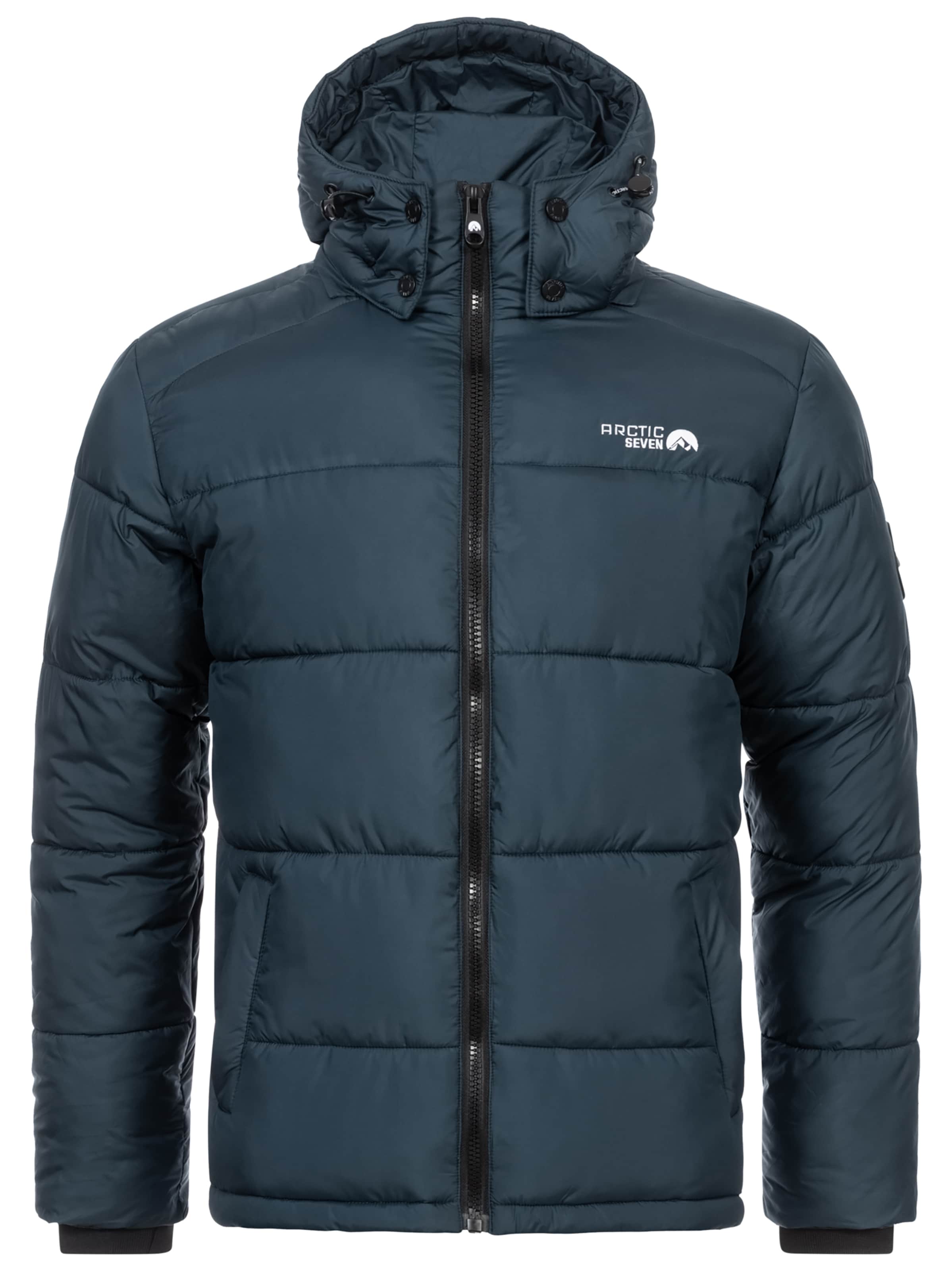 Arctic Seven Outdoorjas in Blauw: voorkant